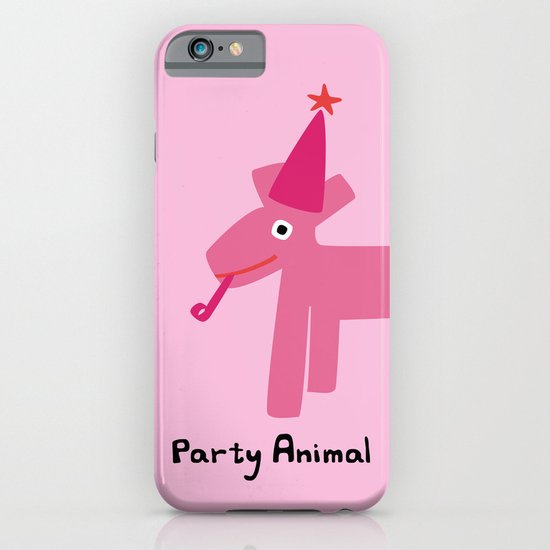 Party Animal-Pink iPhone & iPod Case