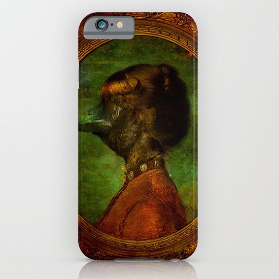 Miss Crow iPhone & iPod Case