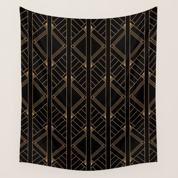 All black tapestry shop