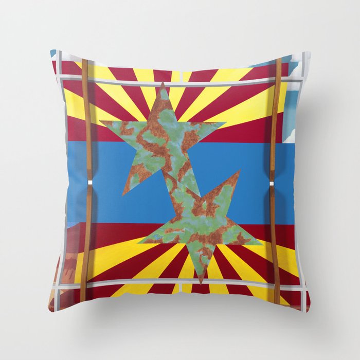 Altered State: AZ Throw Pillow