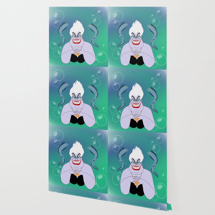 Ursula The Sea Witch Wallpaper By Oompa Salas Society6