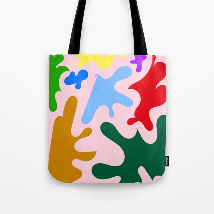 6 Henri Matisse Inspired 220527 Abstract Shapes Organic Valourine Original Tote Bag