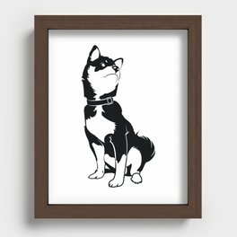 Modest Mika Recessed Framed Print