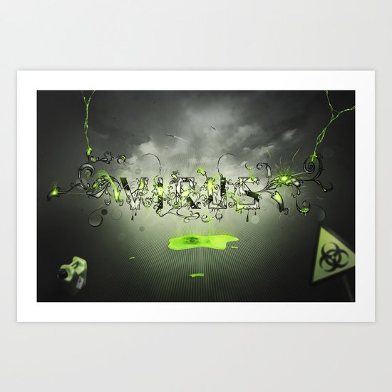 Toxic Art Print