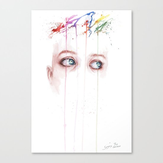 Beautiful mind Canvas Print