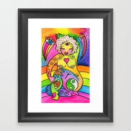 The Pistils - Rainbow Connection Framed Art Print