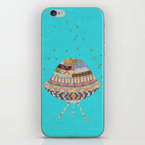 My Spaceship Will Come iPhone Skin