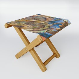 Vincent van Gogh - Four Cut Sunflowers Folding Stool