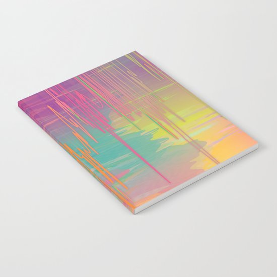 Rainbow Storm Notebook