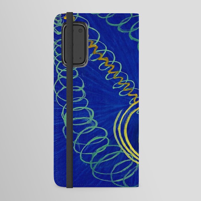 Enhanced. Hilma af Klint Painting, Primordial Chaos, No.16 (1907) Android Wallet Case