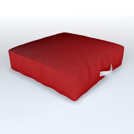 Bright red gradient, Ombre. Outdoor Floor Cushion