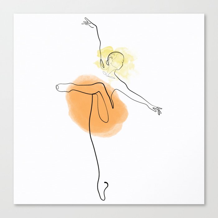 Dance with Joy Series 1 Canvas Print