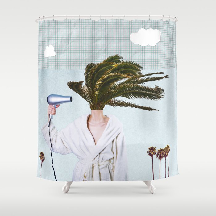 Blown Away Shower Curtain