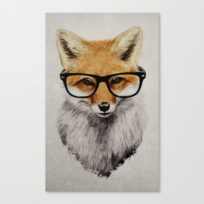 Mr. Fox Canvas Print