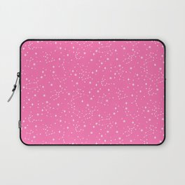 Hot Pink Constellations Laptop Sleeve