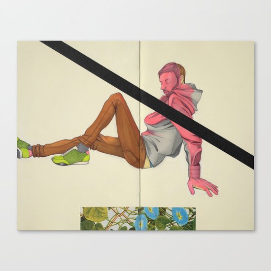 Nothing Feels Good Canvas Print