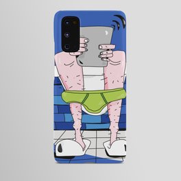 On the toilet Android Case