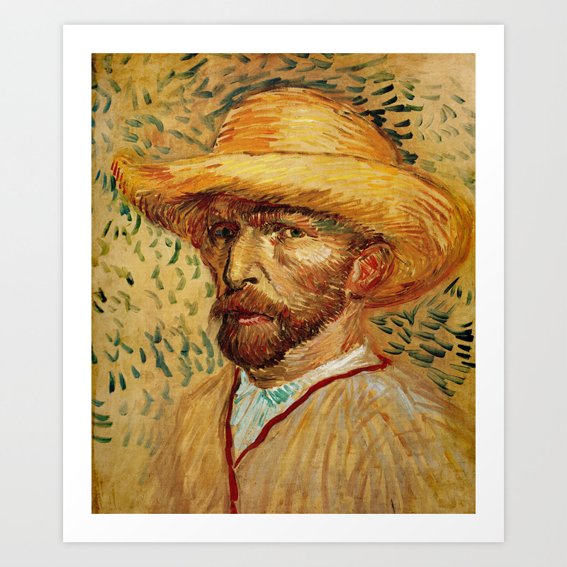 Van Gogh, with Straw Van Van Gogh,impressionist,post-impressionism Art Print by oldking | Society6