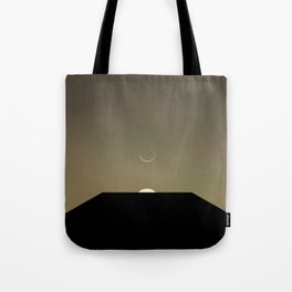 2001 Space Odyssey Minimal Dawn of Man Monolith Alignment Tote Bag