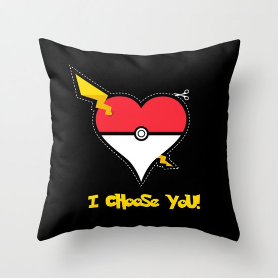 Valentine, I Choose You! Throw Pillow