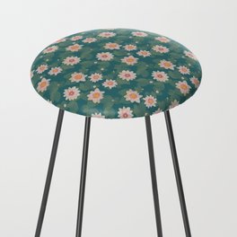 Water lilies Counter Stool