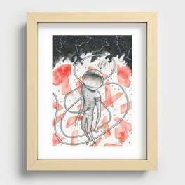 waiting Recessed Framed Print