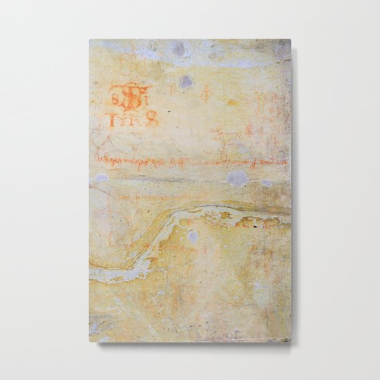struktur Metal Print