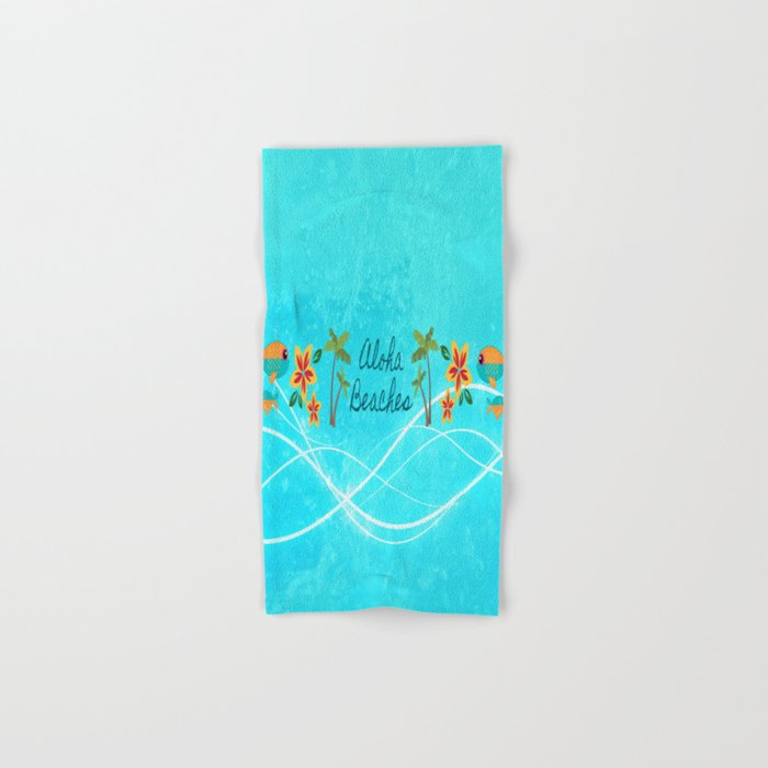 Aloha Beaches Hand & Bath Towel