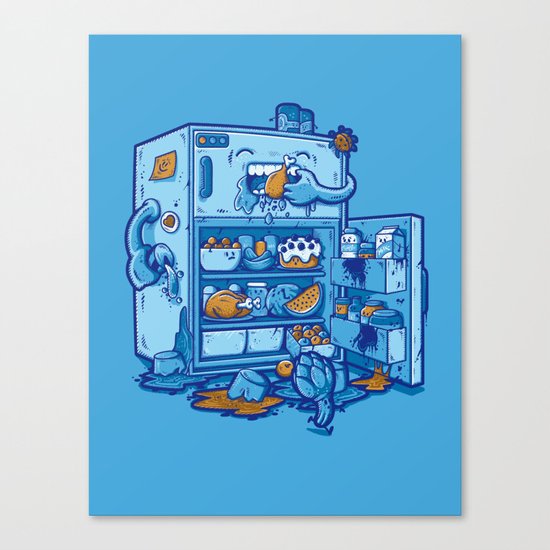 HUNGRY Canvas Print