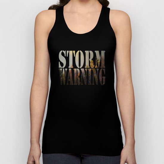 Storm Warning Unisex Tank Top