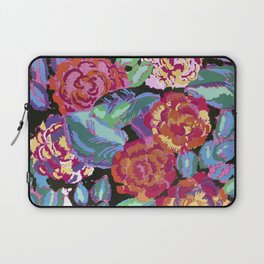 Art Deco Floral Pattern Laptop Sleeve