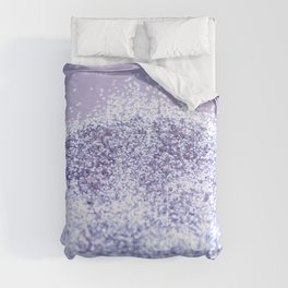 Sparkling Violet Glitter #1 #sparkling #decor #art #society6 Comforter