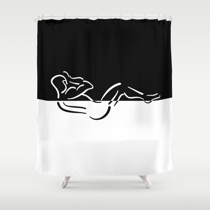 The Warrior From Sinners And Saints Pure Shower Curtain By