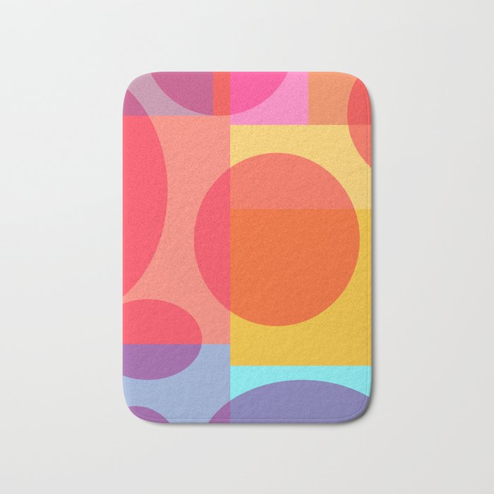 Fun Geometrics Bath Mat