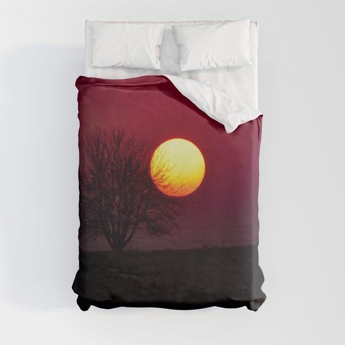 Eerie Night Duvet Cover