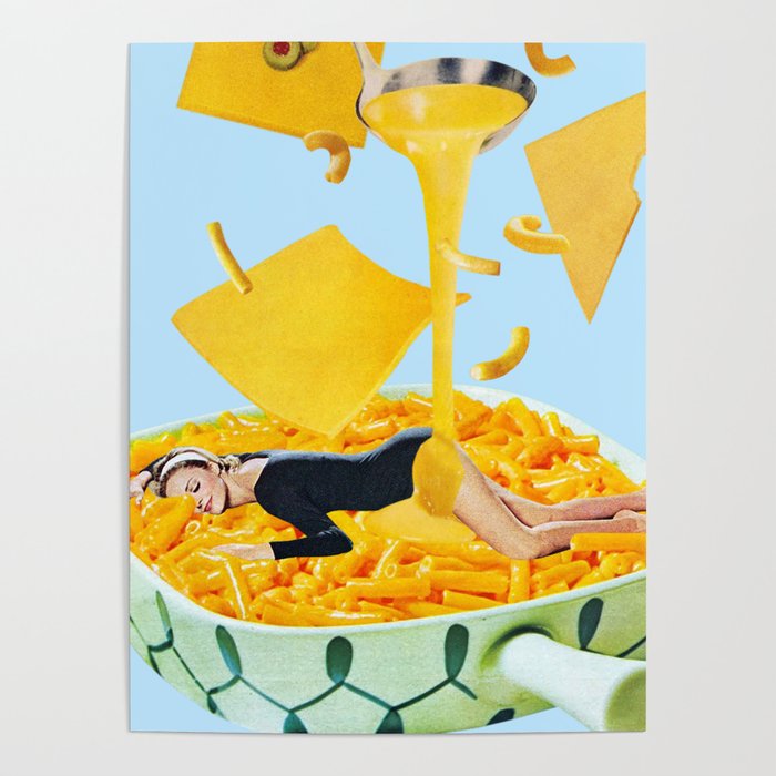 Cheese Dreams (Blue) Poster