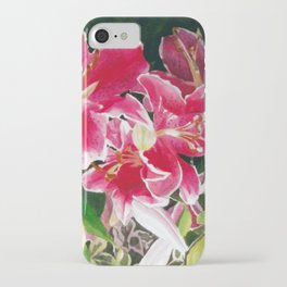 Stargazer Lilies iPhone Case