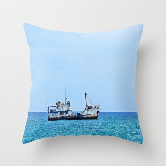 RUST FLOATS (Guadacanal, Solomon Islands) Throw Pillow