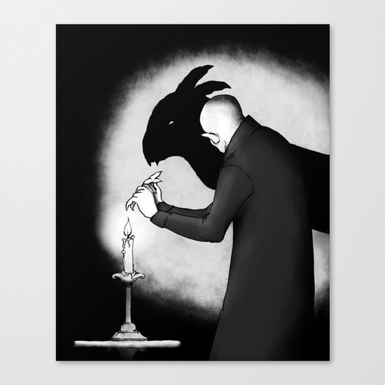 When Boredom Strikes Canvas Print