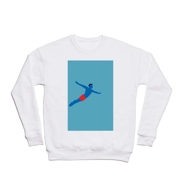 Flying man Crewneck Sweatshirt