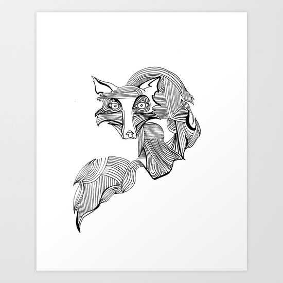 Reynard Fox Art Print
