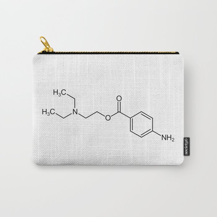 cocaine chemical formula Carry-All Pouch