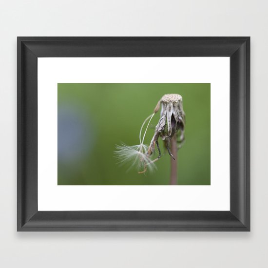 Almost Done Framed Art Print