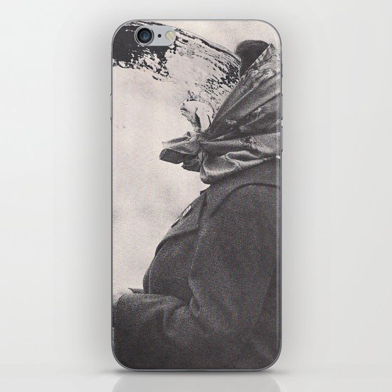 Human Water Fountain iPhone Skin