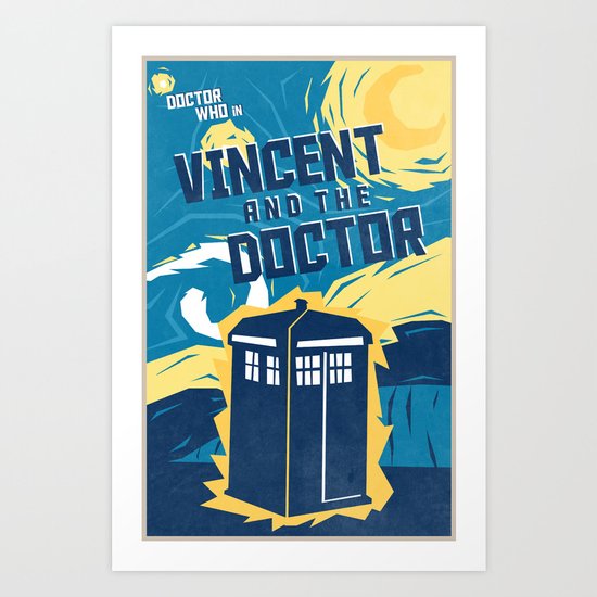 Vincent and the Doctor (10 in a series of 13) Art Print