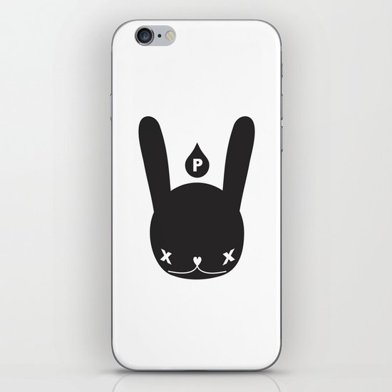 RABBIT DROPS - EDIT VERSION A iPhone & iPod Skin