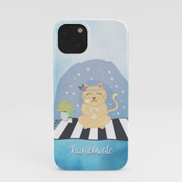 Nameowste Yoga Cat iPhone Case
