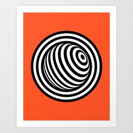 Circular Art Print