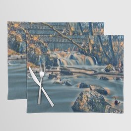 Waterfall River 4 Placemat