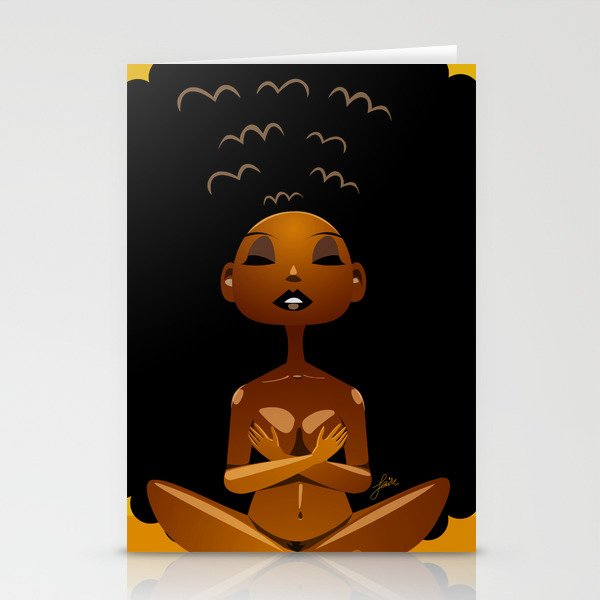 Spiritual AfroGirl Stationery Cards